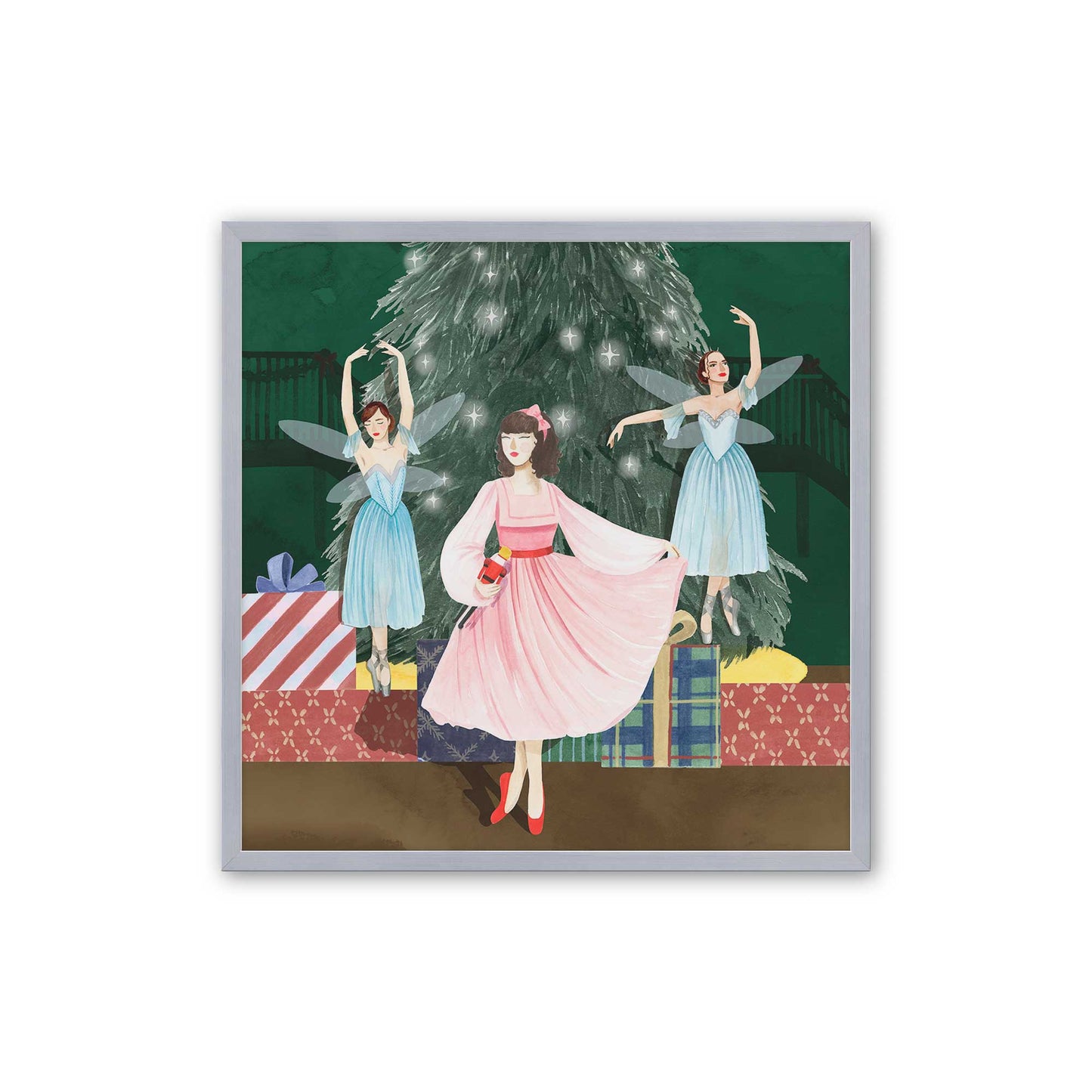 [Color:Polished Chrome], Picture of art in a Polished Chrome frame