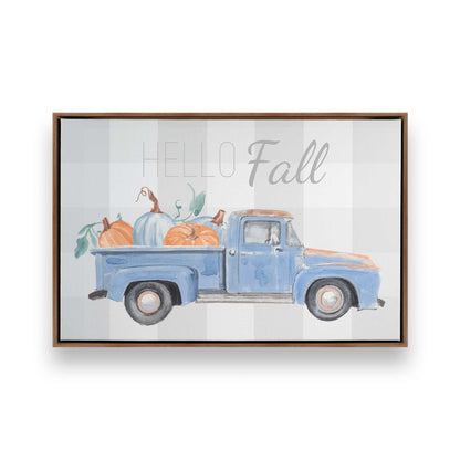 [Color:Walnut], Picture of art in a Walnut frame