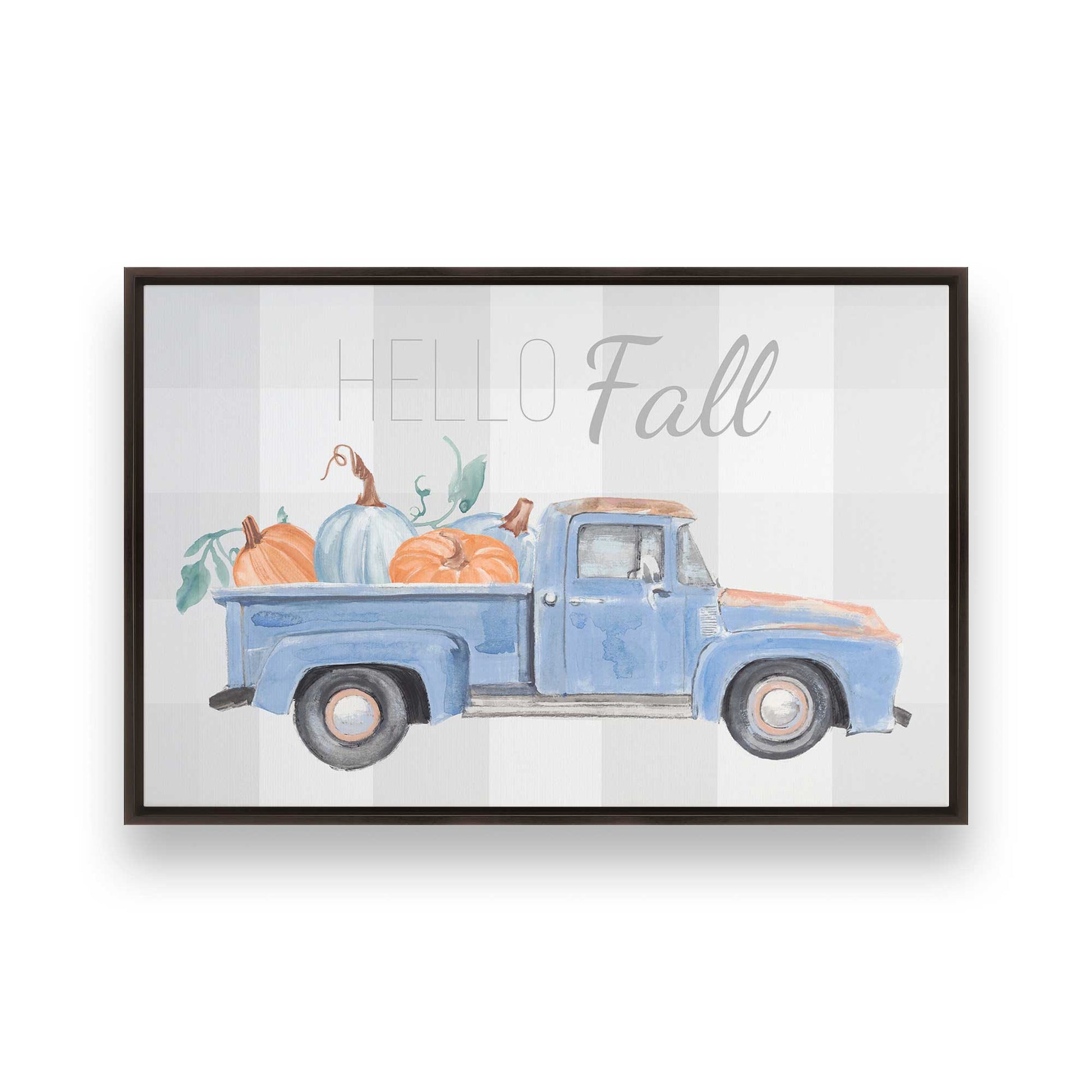 [Color:Espresso], Picture of art in an espresso frame