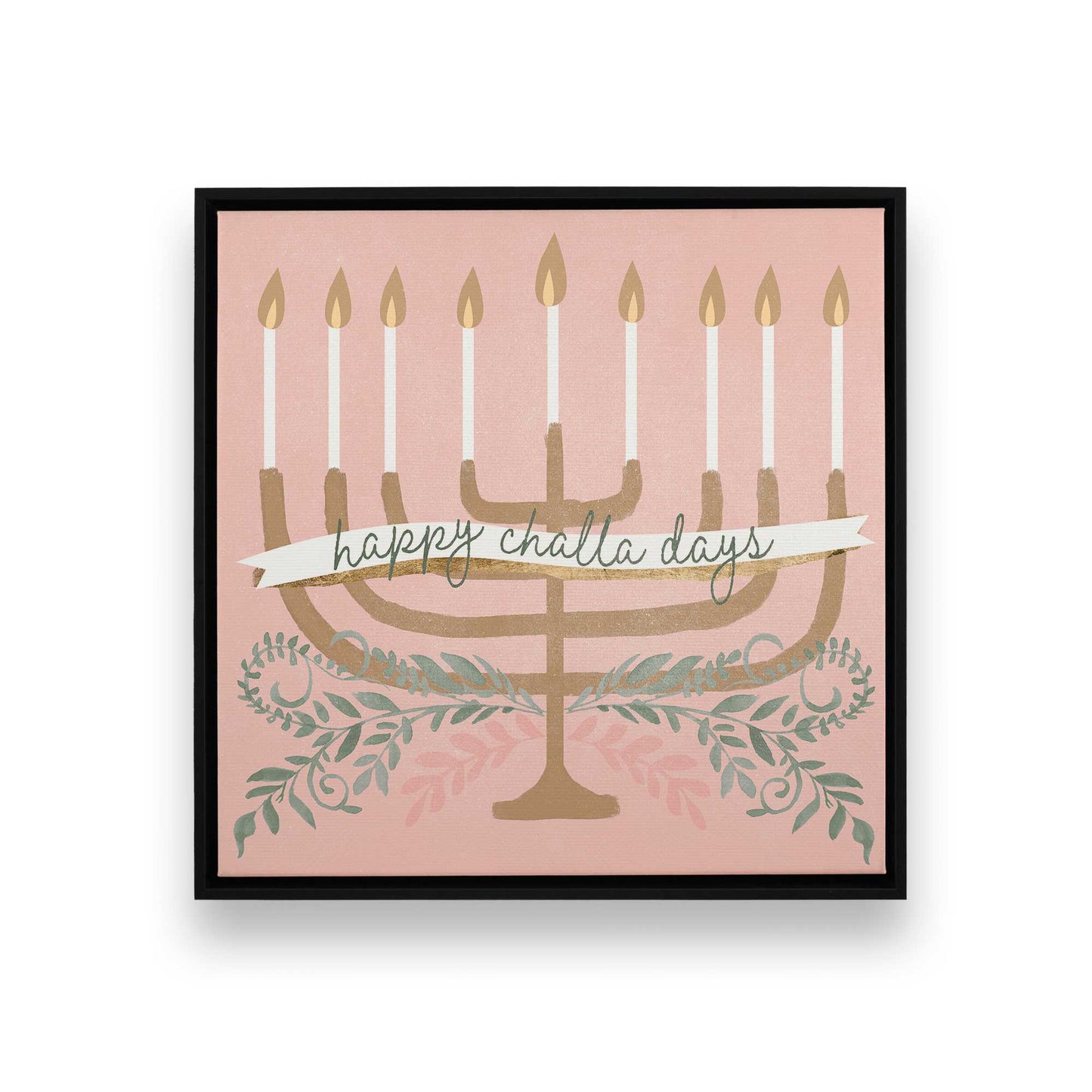 [Color:Satin Black], Picture of art in a Satin Black frame