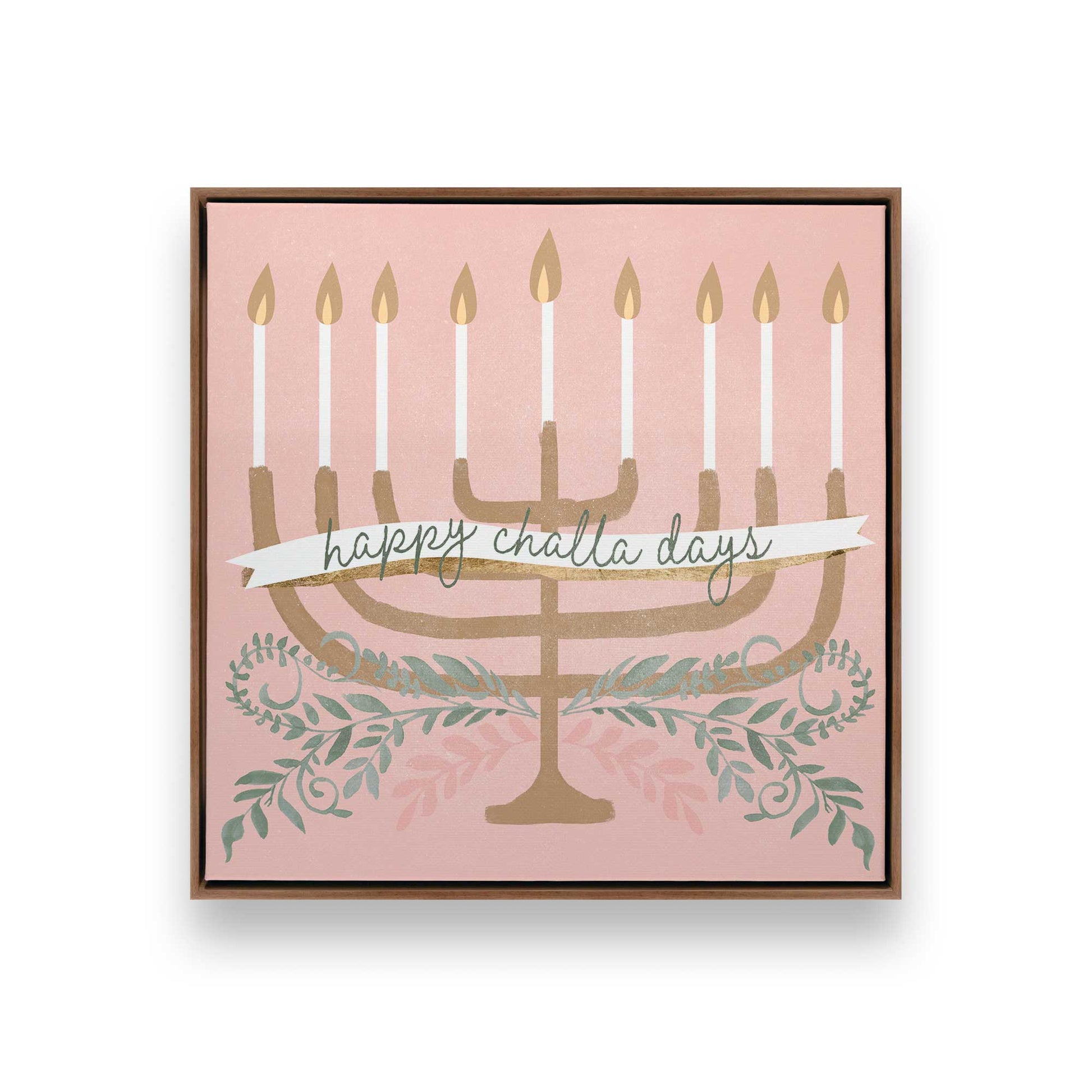 [Color:Walnut], Picture of art in a Walnut frame