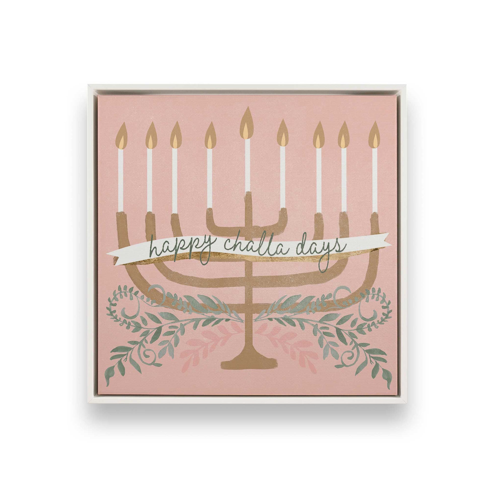 [Color:Opaque White], Picture of art in a White frame