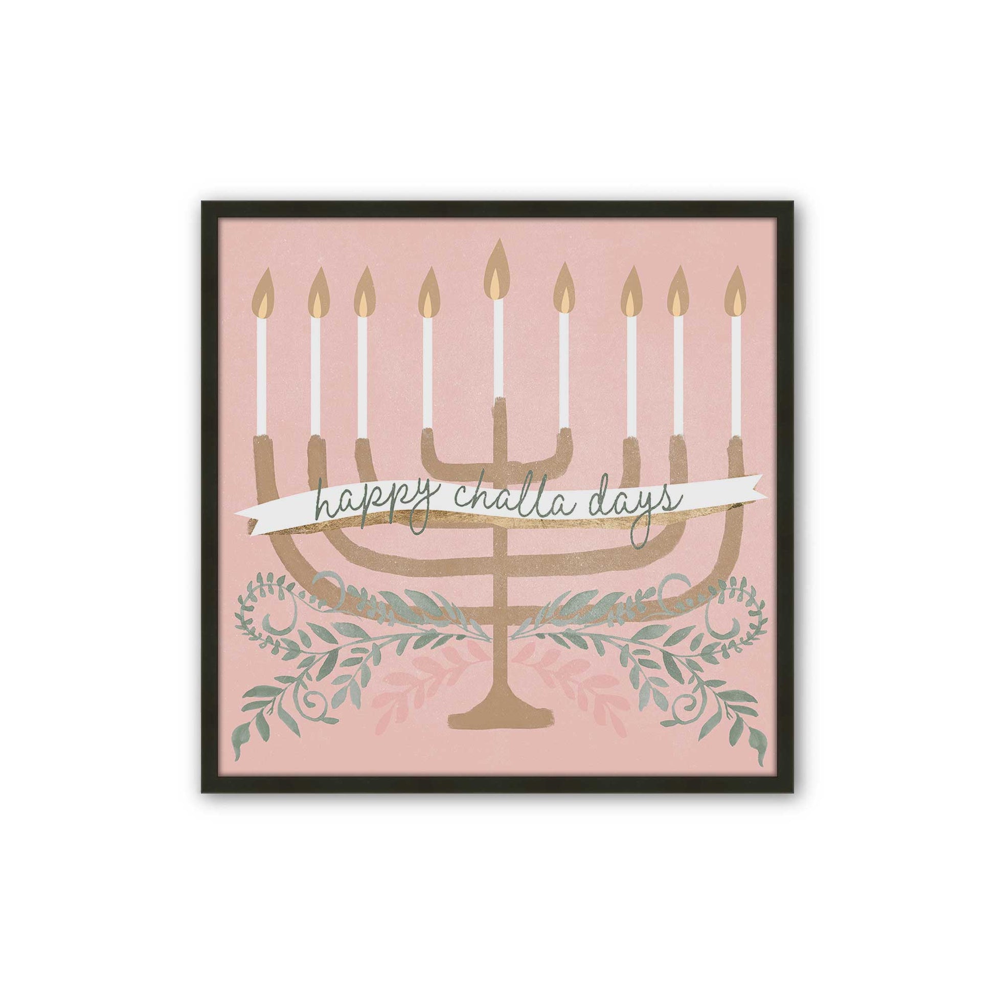 [Color:Satin Black], Picture of art in a Satin Black frame