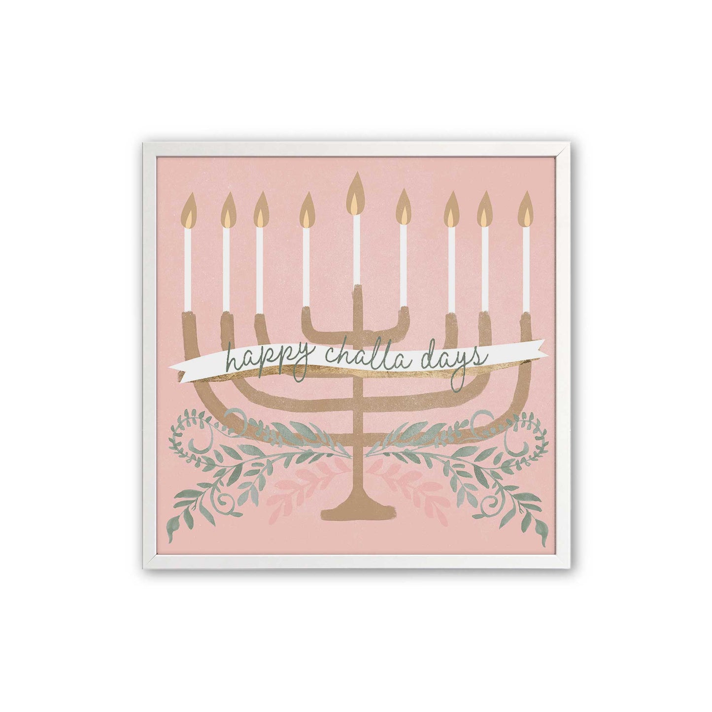 [Color:Opaque White], Picture of art in a Opaque White frame