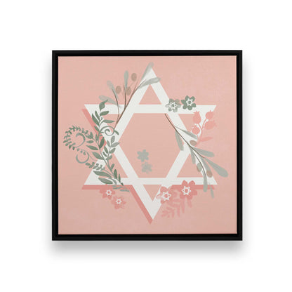 [Color:Satin Black], Picture of art in a Satin Black frame