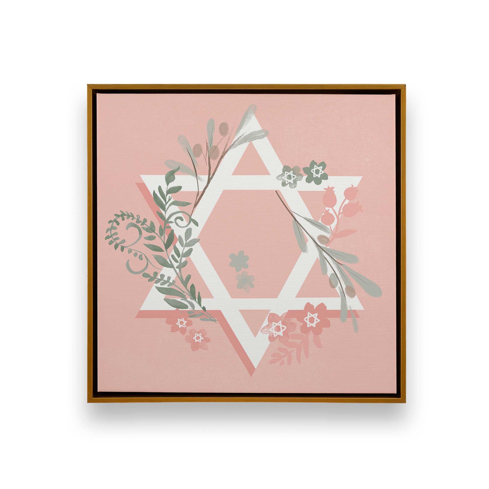 [Color:Polished Gold], Picture of art in a Polished Gold frame