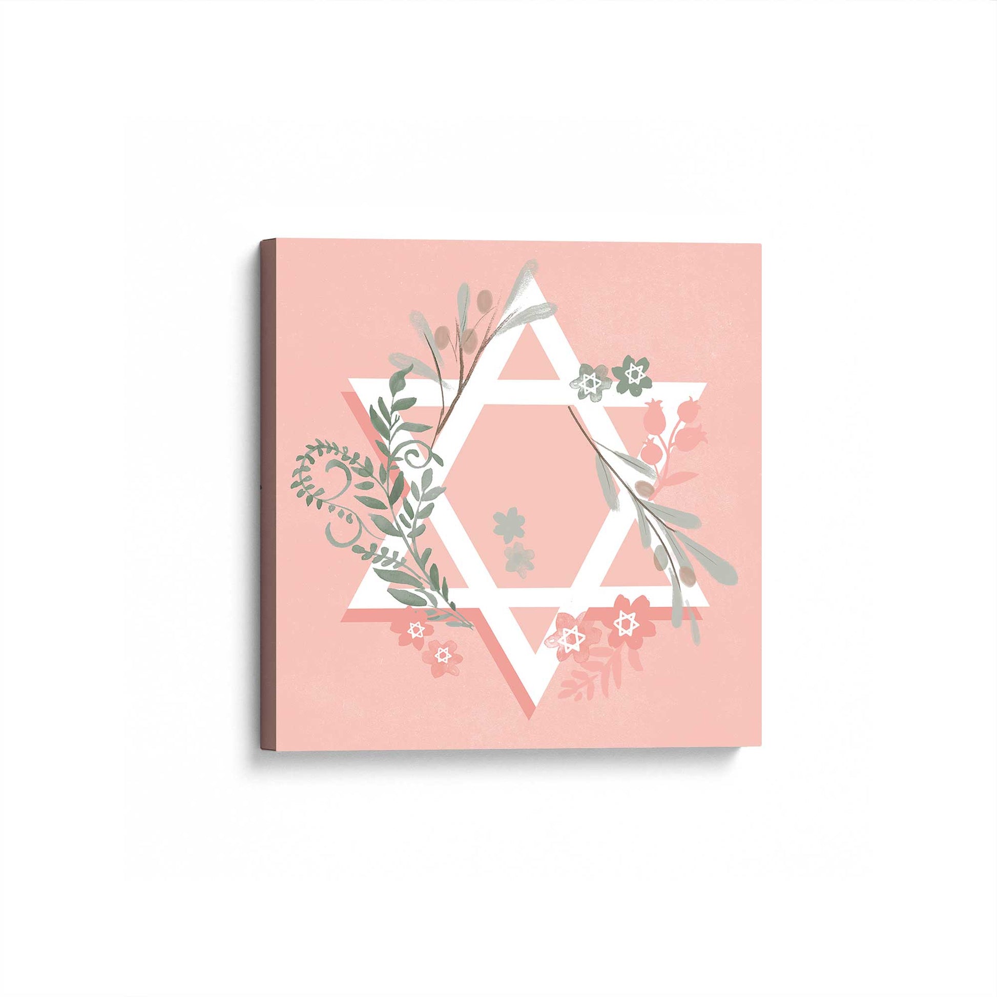 [Color:Stretched Canvas], Picture of art at an angle