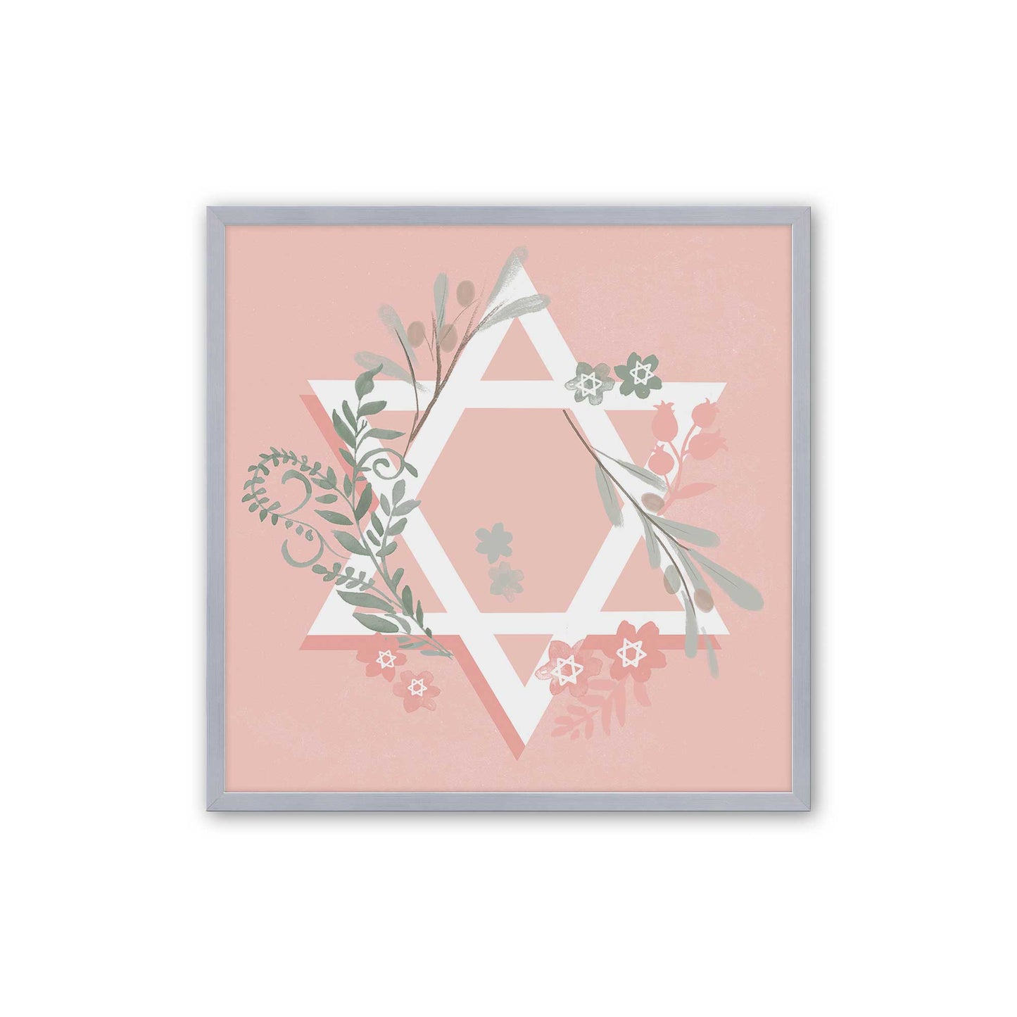 [Color:Polished Chrome], Picture of art in a Polished Chrome frame