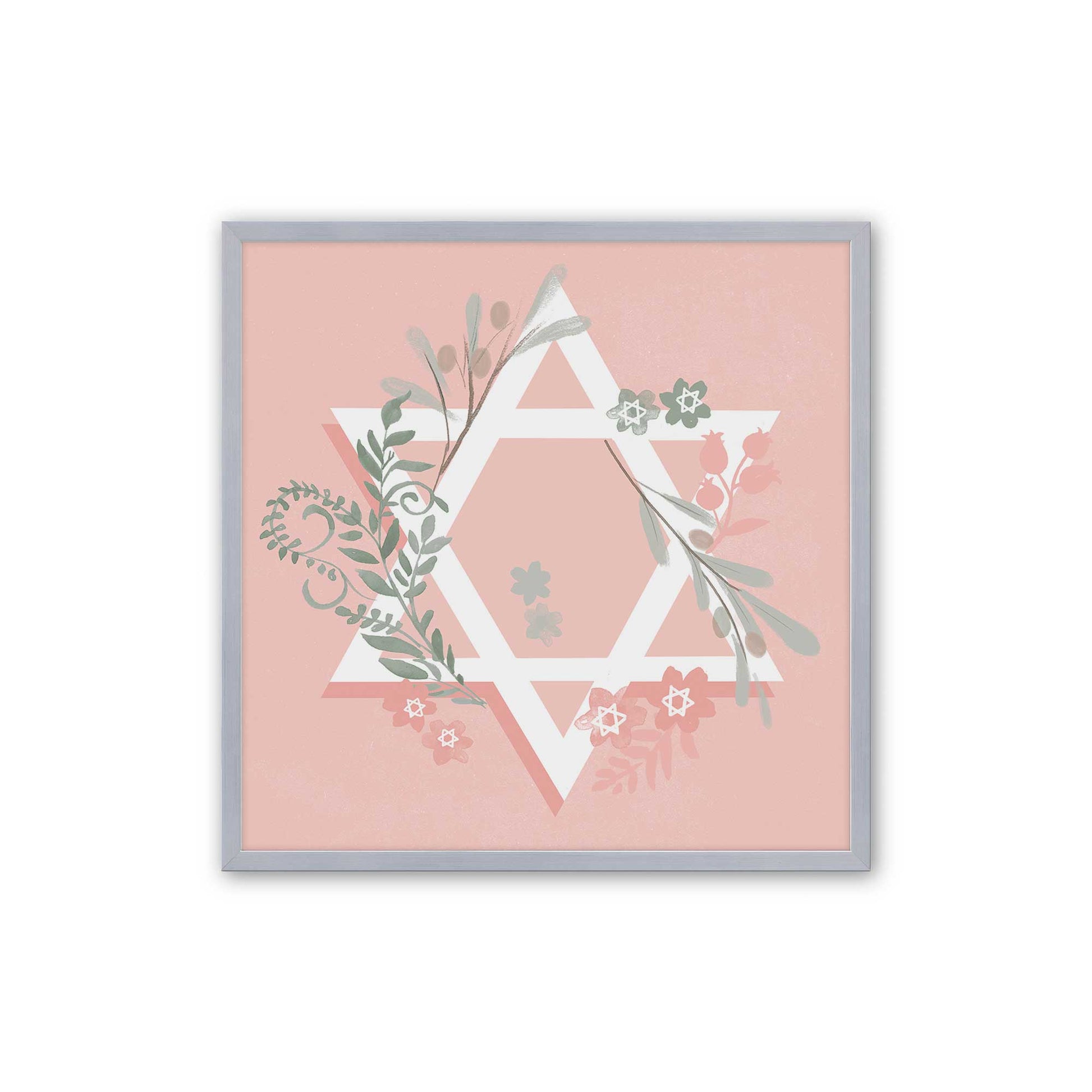 [Color:Polished Chrome], Picture of art in a Polished Chrome frame