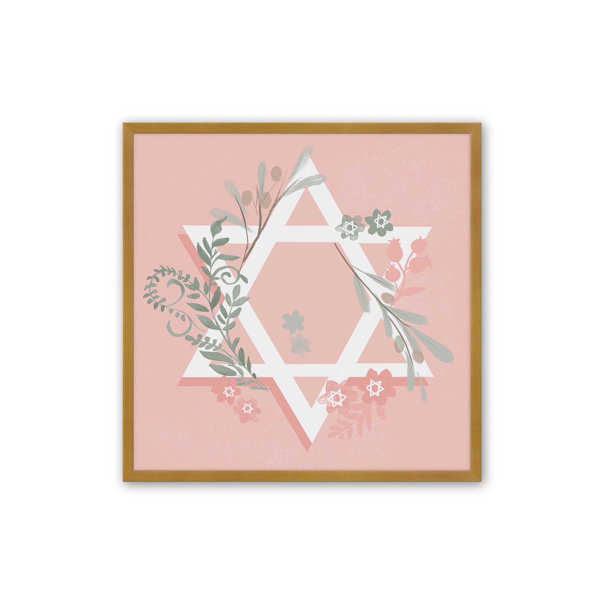 [Color:Polished Gold], Picture of art in a Polished Gold frame