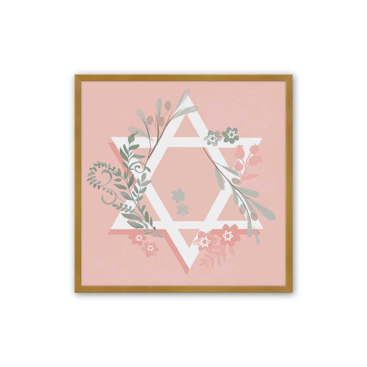 [Color:Polished Gold], Picture of art in a Polished Gold frame