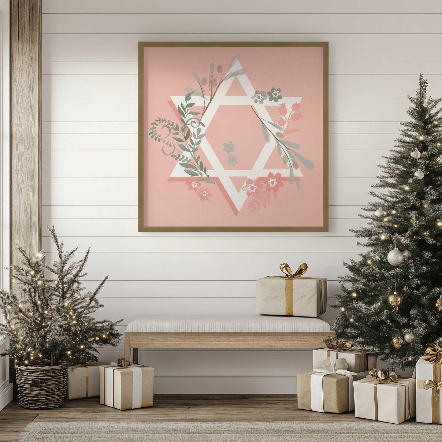 Picture of art in a room