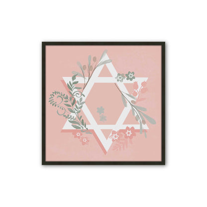 [Color:Satin Black], Picture of art in a Satin Black frame