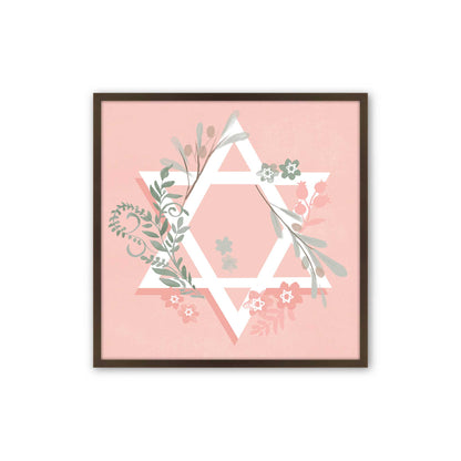 [Color:Belvinder Brown], Picture of art in a Belvinder Brown frame