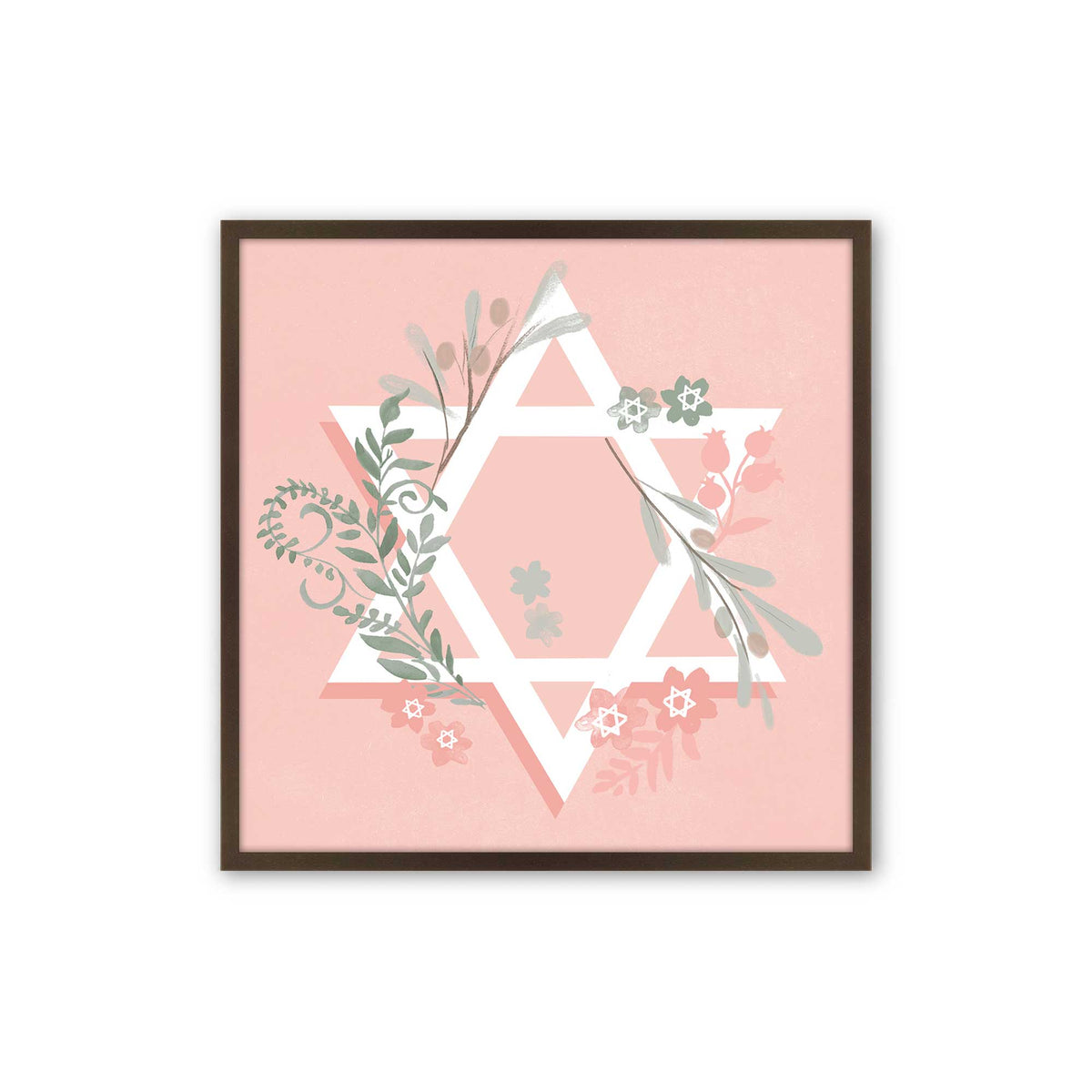 [Color:Belvinder Brown], Picture of art in a Belvinder Brown frame