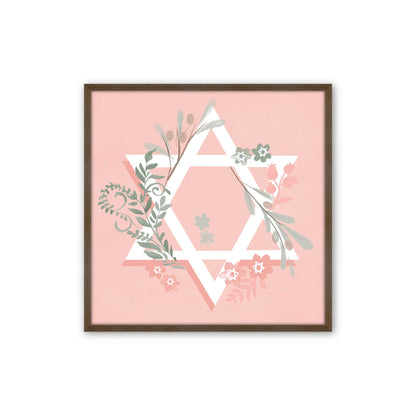 [Color:Walnut], Picture of art in a Walnut frame