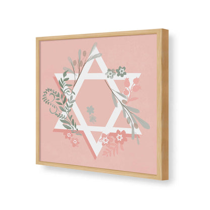 [Color:Espresso], Picture of art in a Espresso frame of the corner