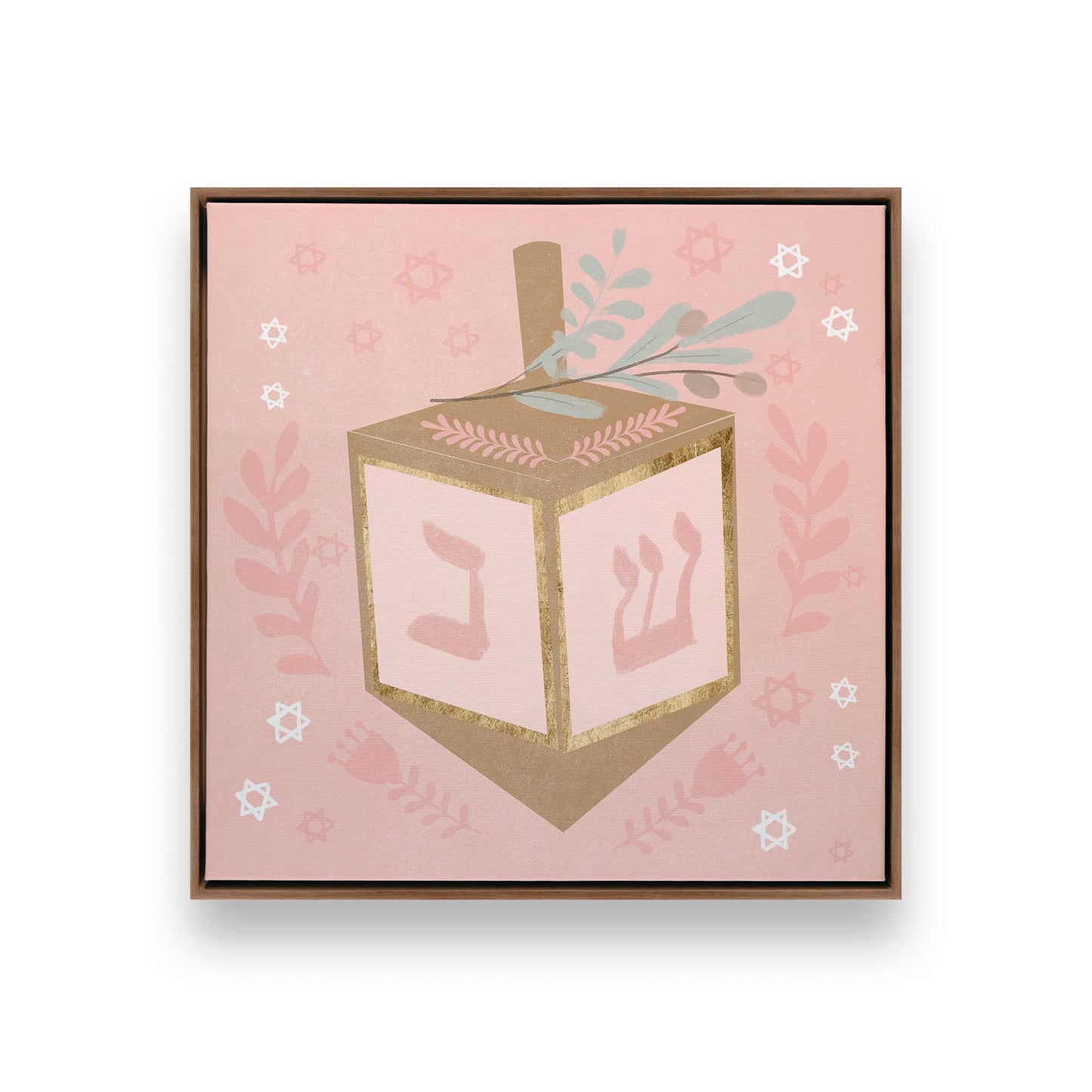 [Color:Walnut], Picture of art in a Walnut frame