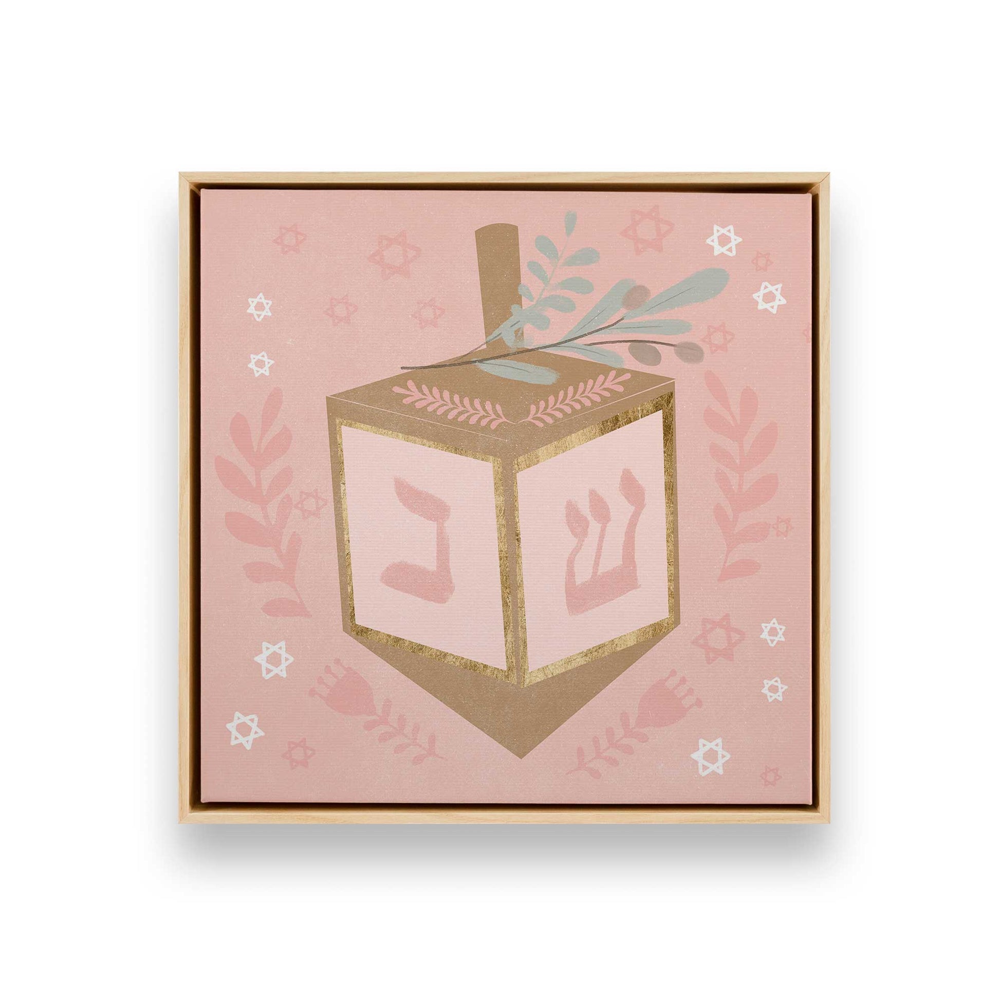 [Color:American Maple], Picture of art in a American Maple frame