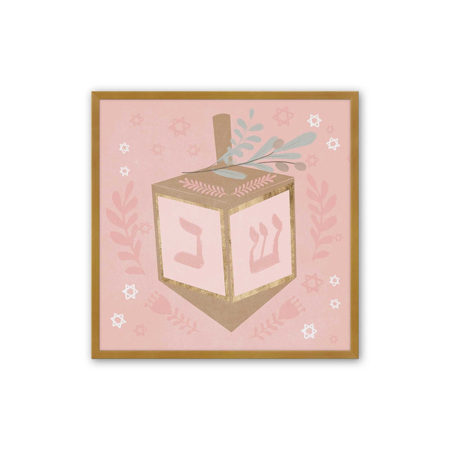 [Color:Polished Gold], Picture of art in a Polished Gold frame