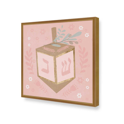 [Color:Polished Gold], Picture of art in a Polished Gold frame of the corner