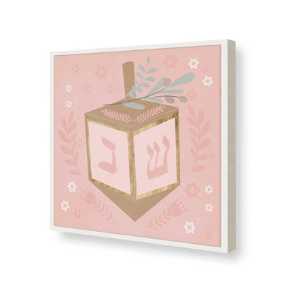 [Color:Opaque White], Picture of art in a Opaque White frame of the corner