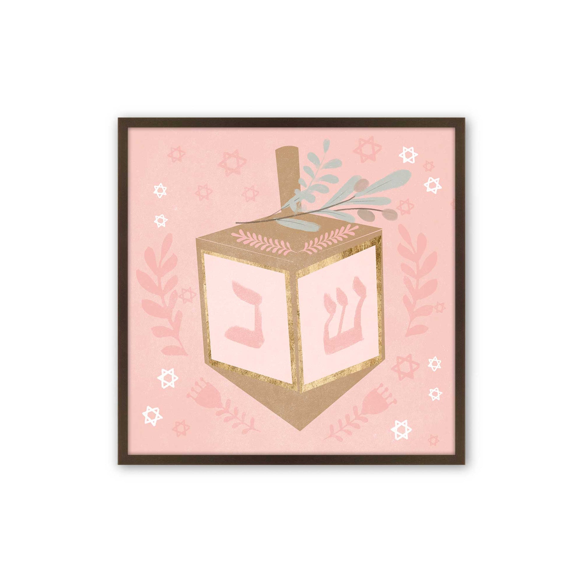 [Color:Espresso], Picture of art in a Espresso frame