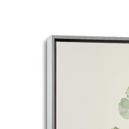 [Color:Polished Chrome], Picture of art in a Polished Chrome frame at an angle