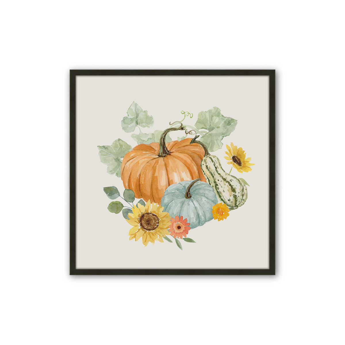 [Color:Satin Black], Picture of art in a Satin Black frame