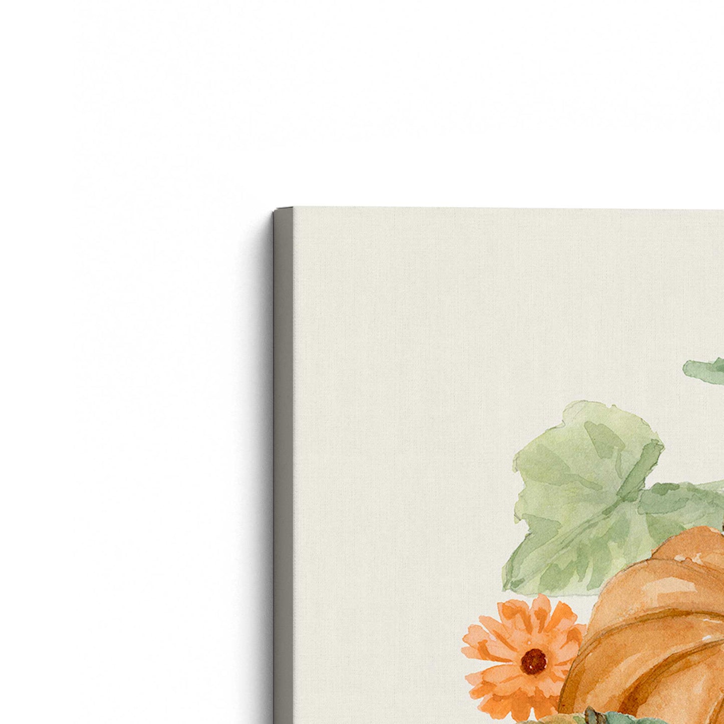 [Color:Stretched Canvas], Picture of the corner of the art