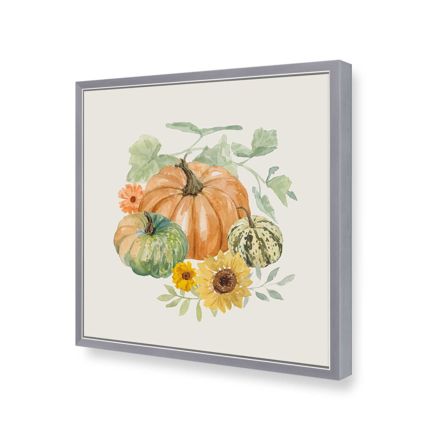 [Color:Polished Chrome], Picture of art in a Polished Chrome frame of the corner