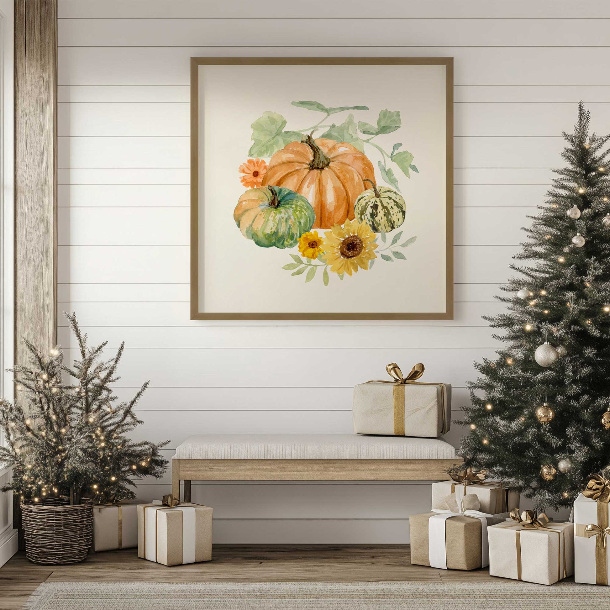 Picture of art in a room