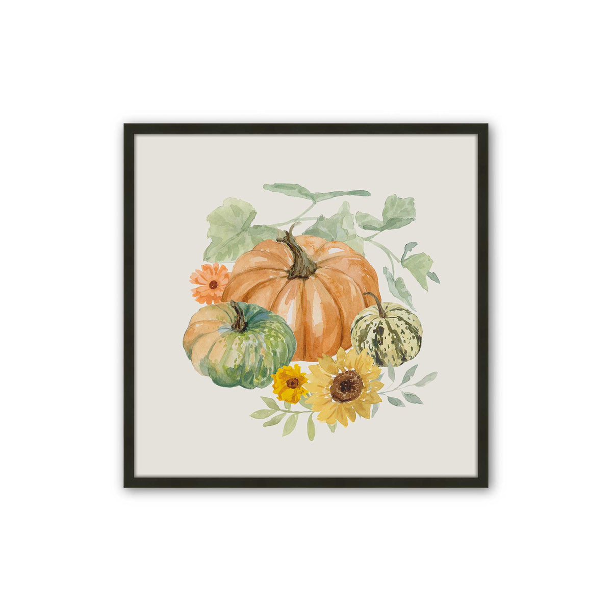 [Color:Satin Black], Picture of art in a Satin Black frame