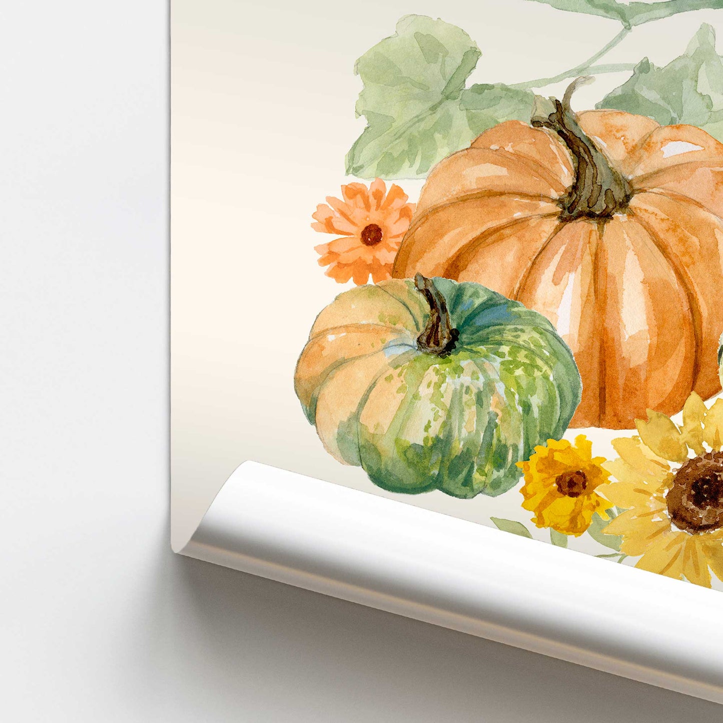 [Color:Rolled Print], Picture of close up of art