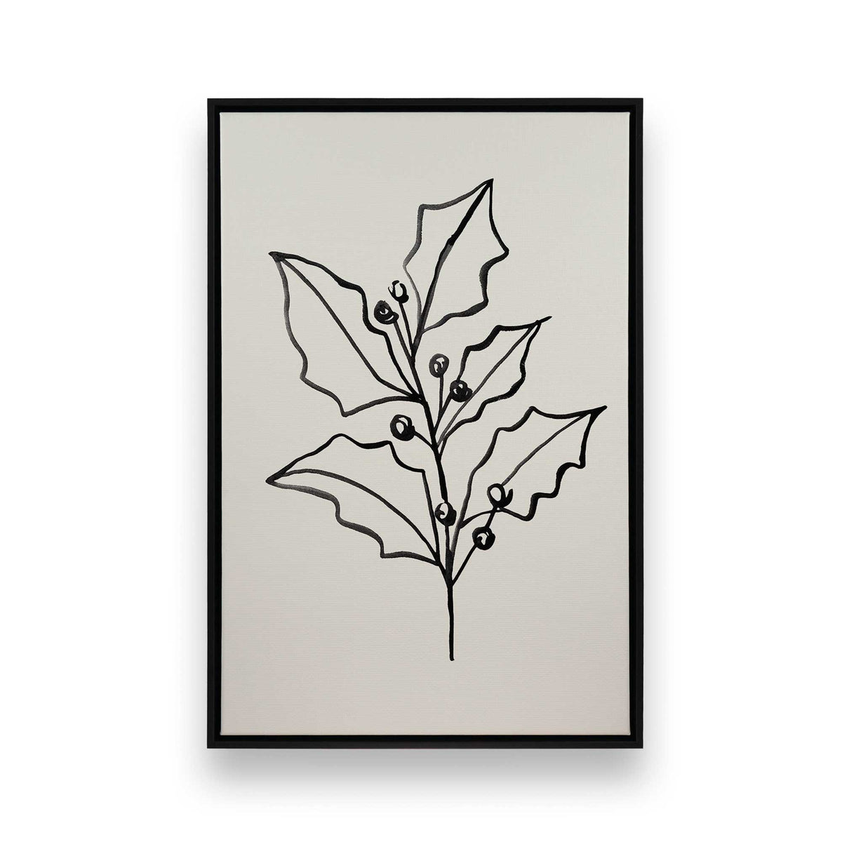 [Color:Satin Black], Picture of art in a Satin Black frame