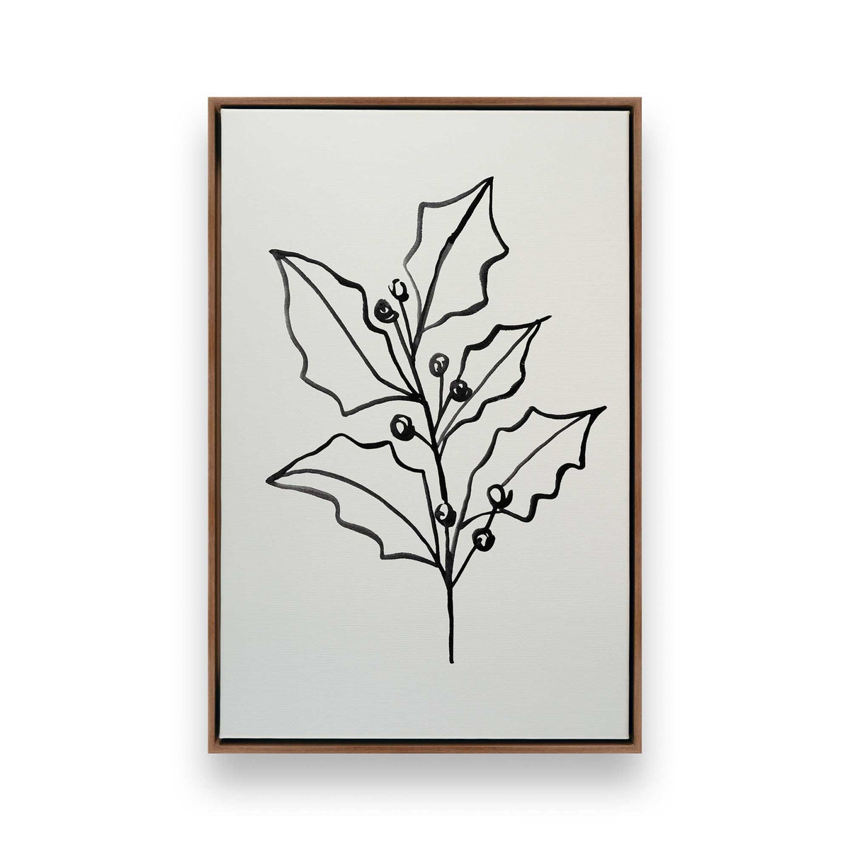 [Color:Walnut], Picture of art in a Walnut frame