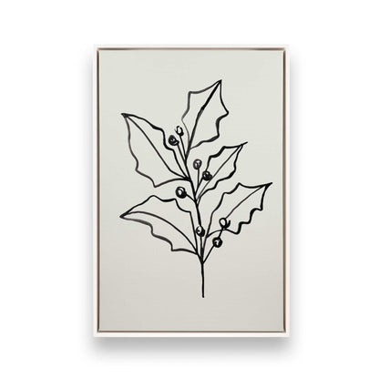 [Color:Opaque White], Picture of art in a White frame