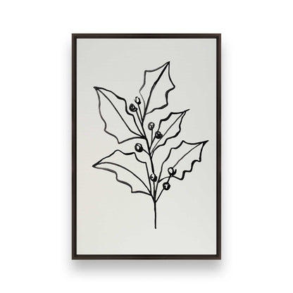 [Color:Espresso], Picture of art in an Espresso frame