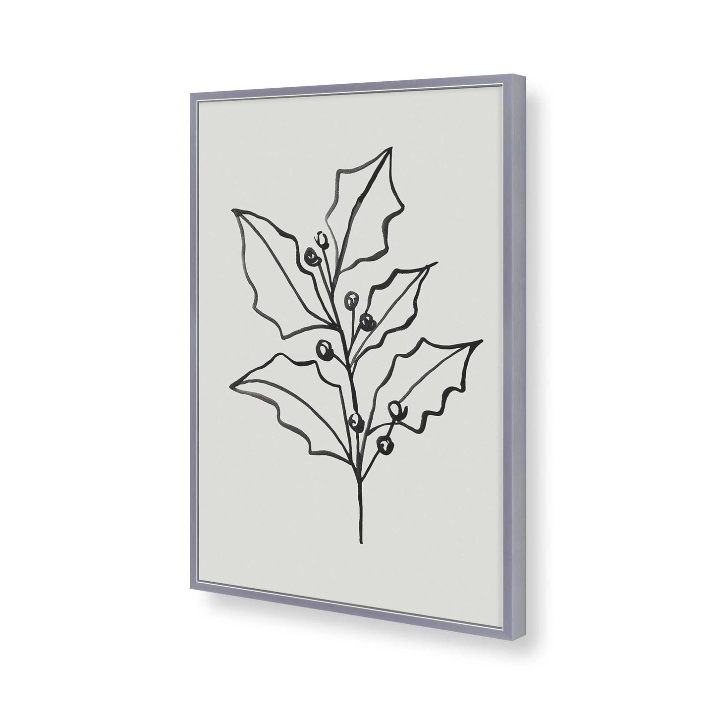 [Color:Polished Chrome], Picture of art in a Polished Chrome frame of the corner