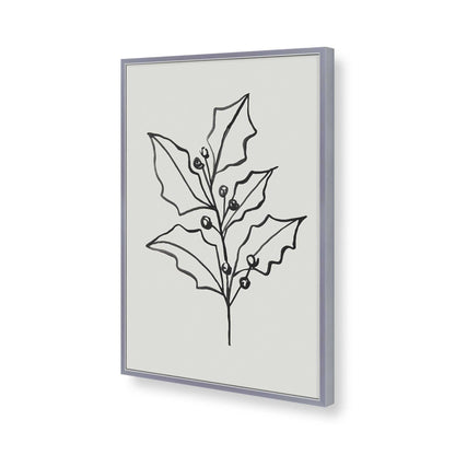 [Color:Polished Chrome], Picture of art in a Polished Chrome frame of the corner