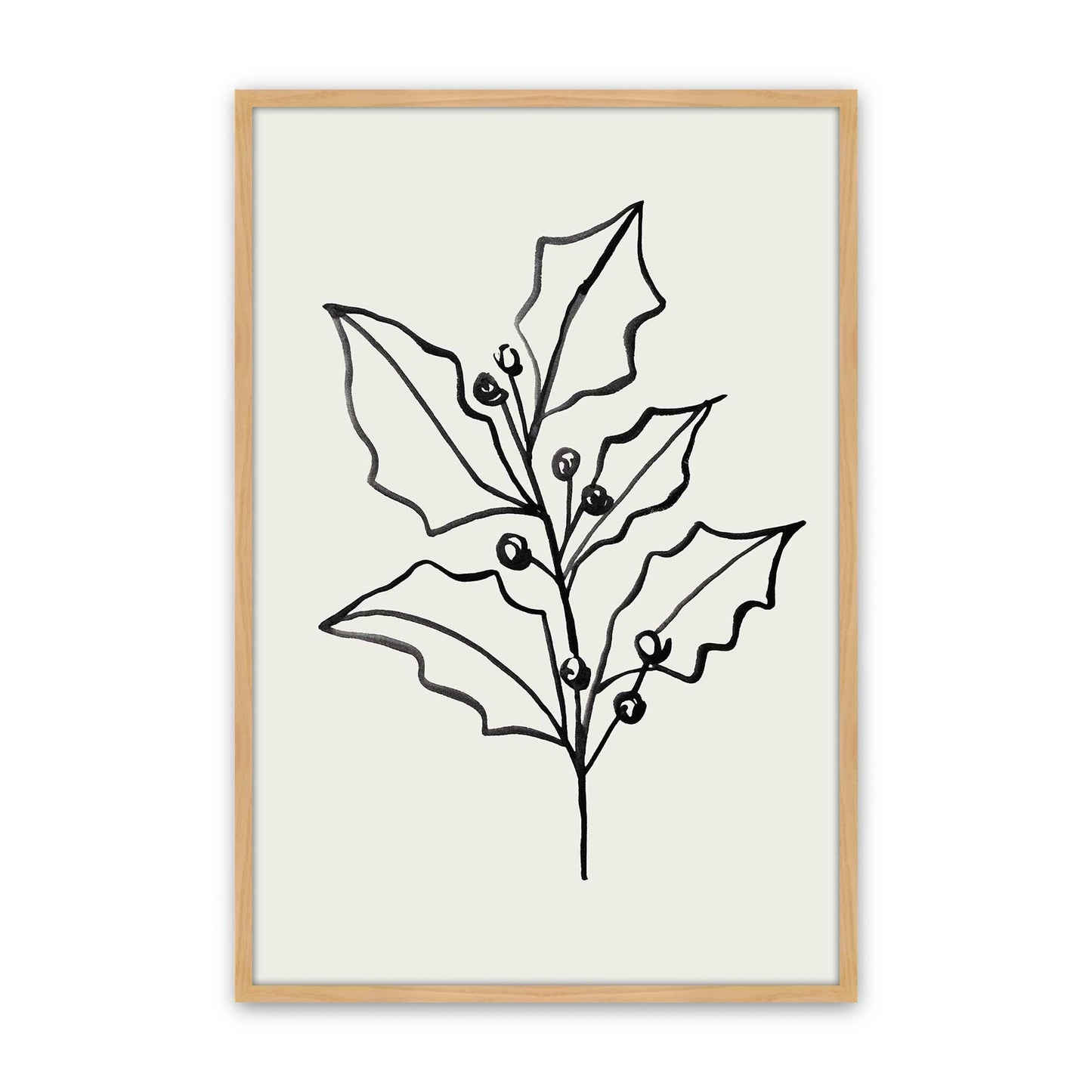 [Color:American Maple], Picture of art in a American Maple frame