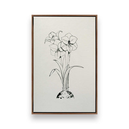 [Color:Walnut], Picture of art in a Walnut frame