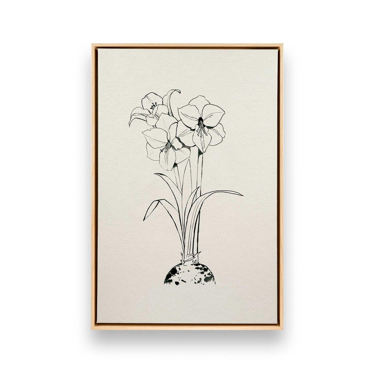 [Color:American Maple], Picture of art in a American Maple frame