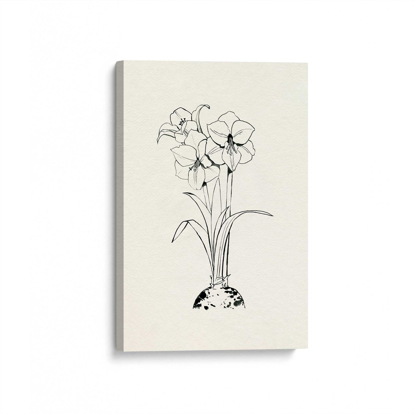 [Color:Stretched Canvas], Picture of art at an angle