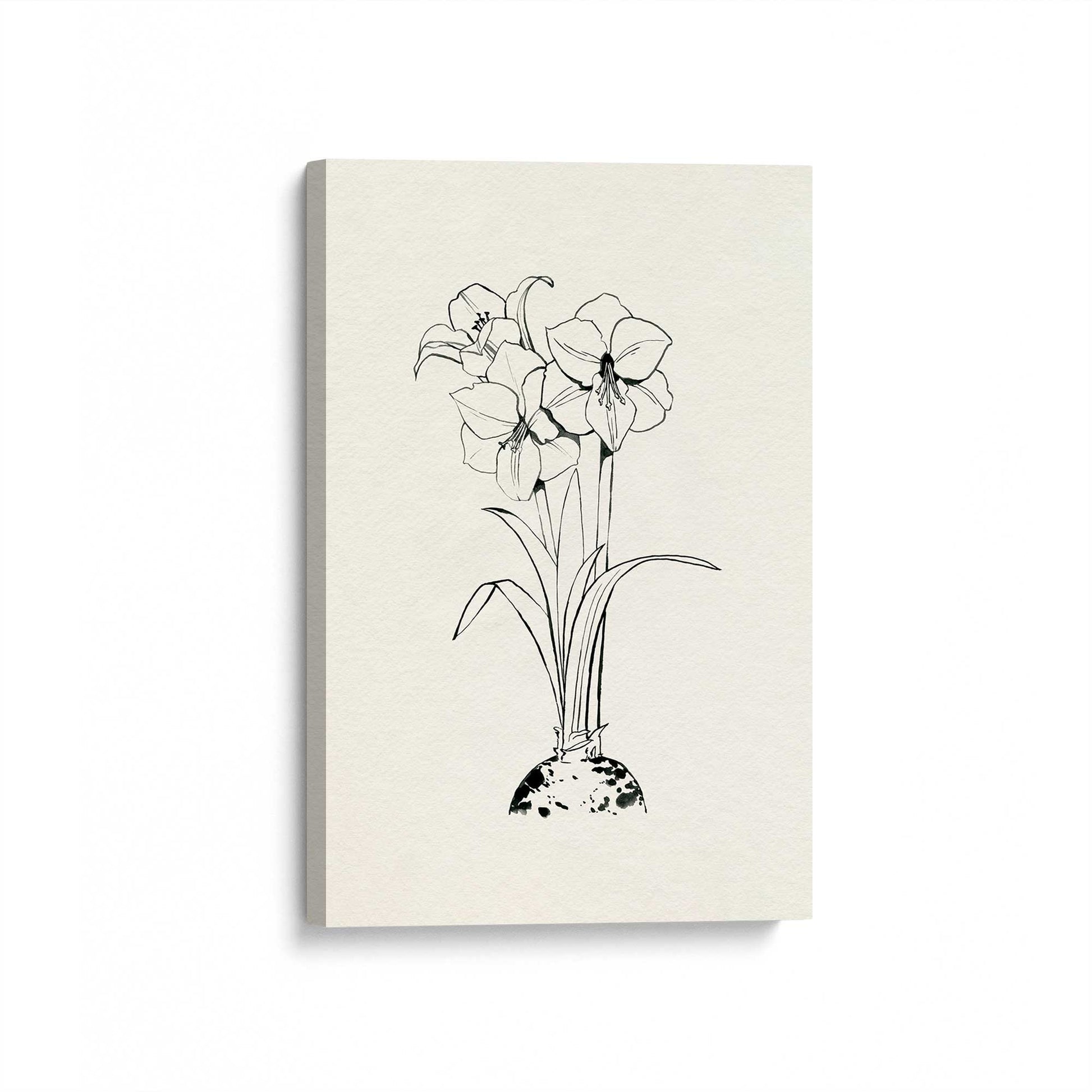 [Color:Stretched Canvas], Picture of art at an angle