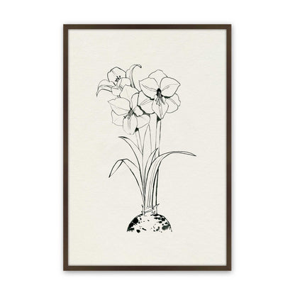 [Color:Brown], Picture of art in a Brown frame