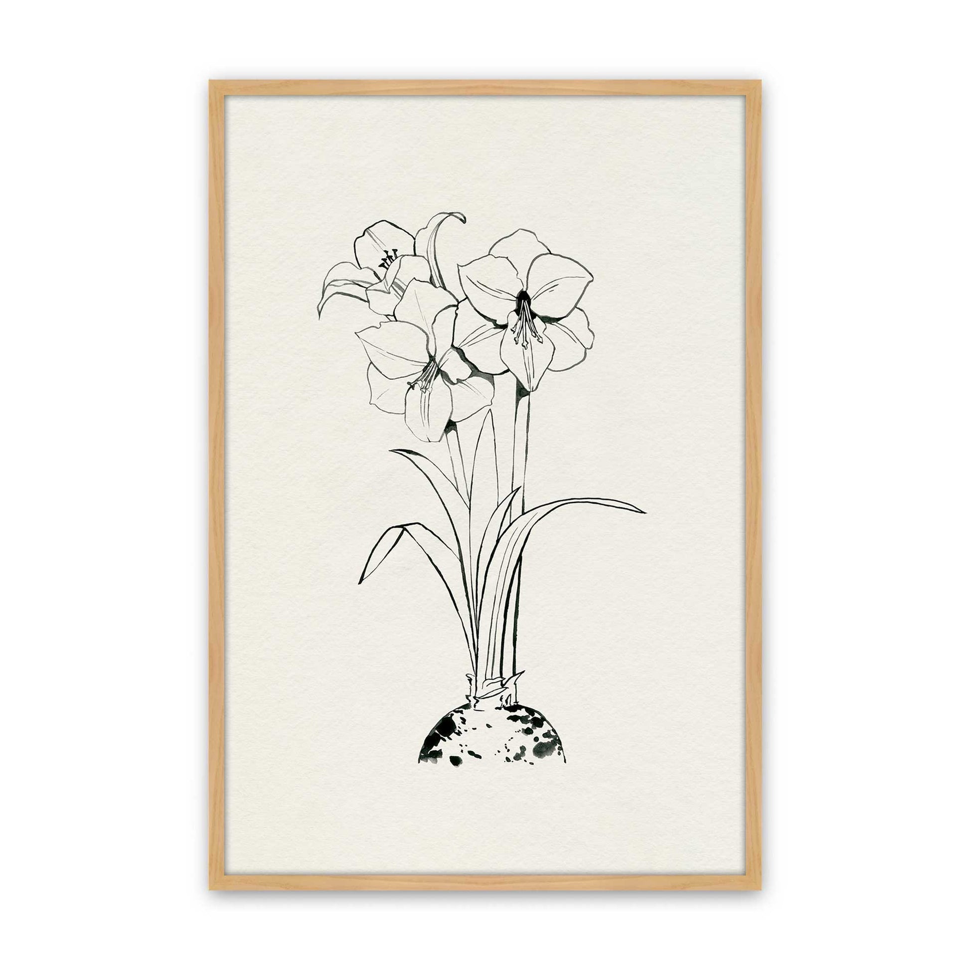 [Color:American Maple], Picture of art in a American Maple frame