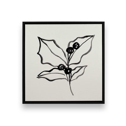 [Color:Satin Black], Picture of art in a Satin Black frame