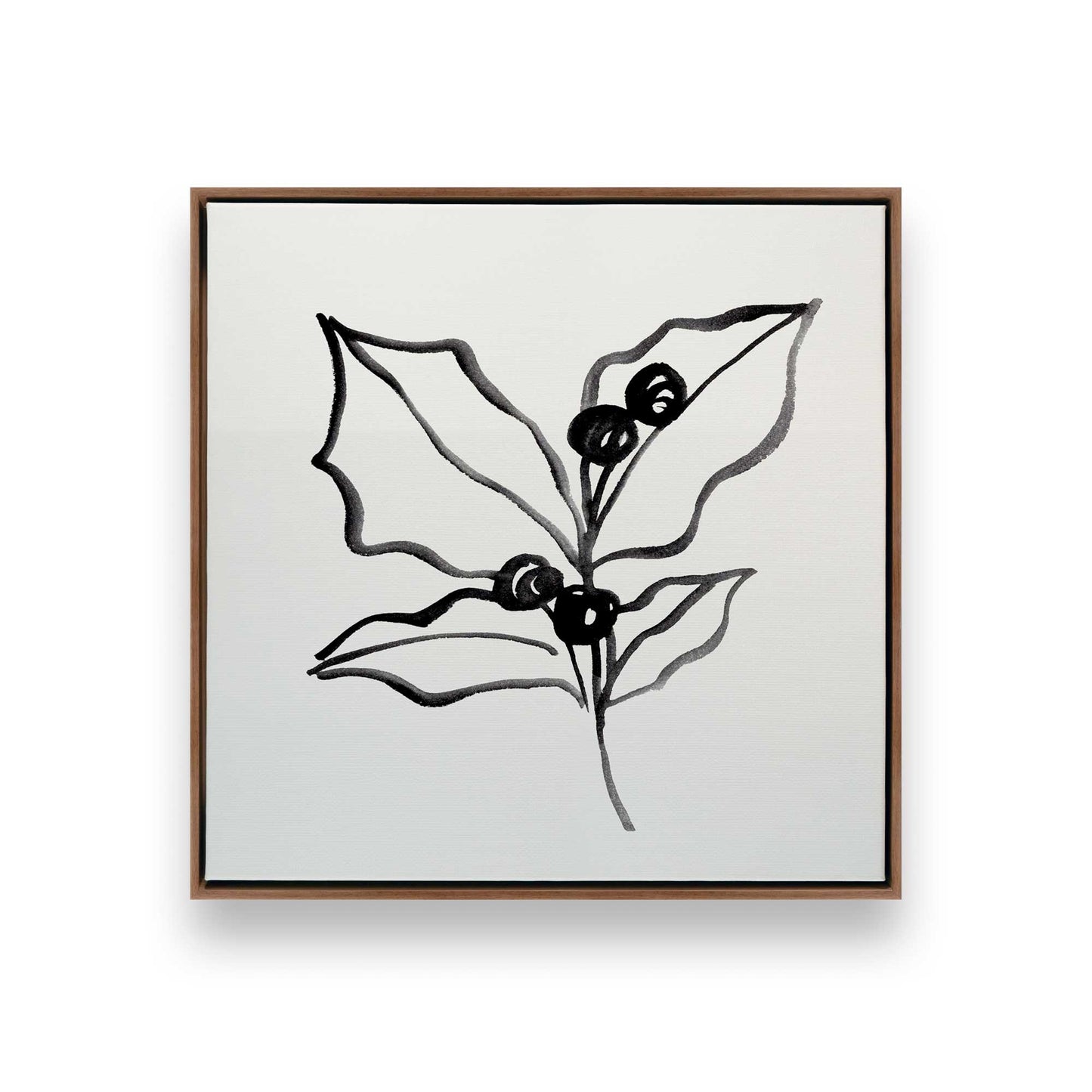 [Color:Walnut], Picture of art in a Walnut frame