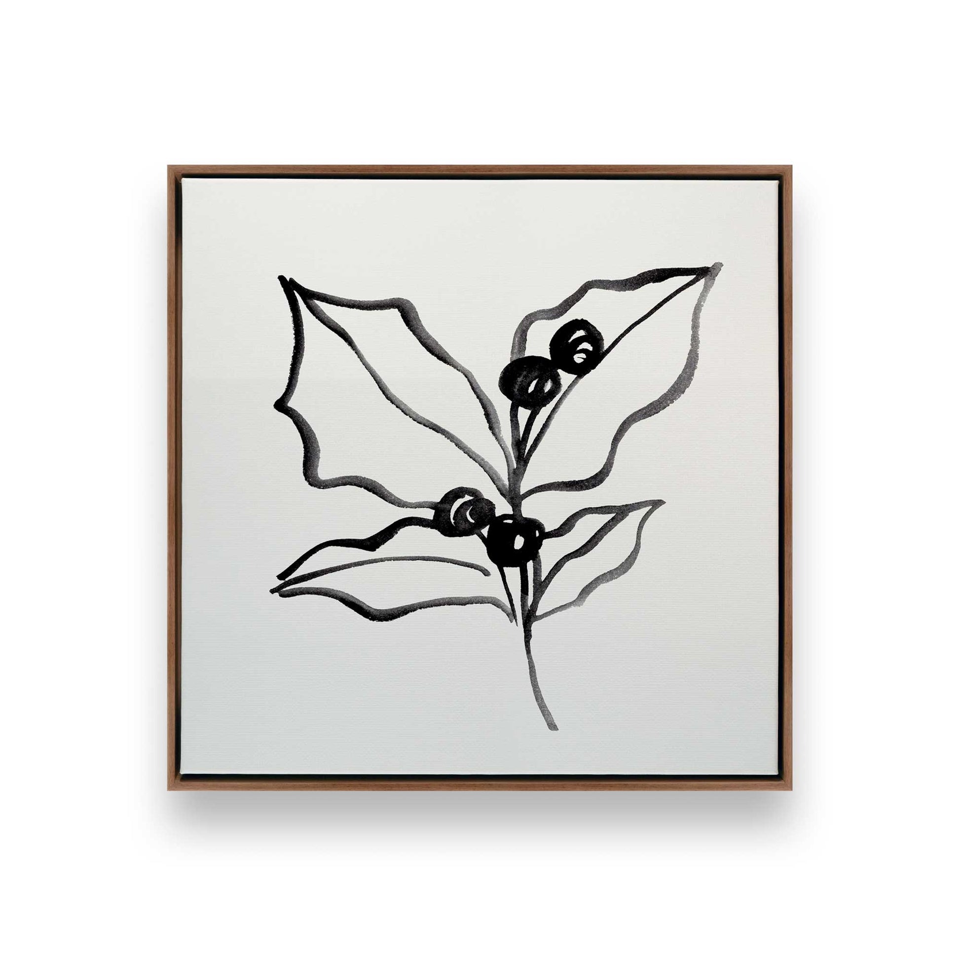 [Color:Walnut], Picture of art in a Walnut frame